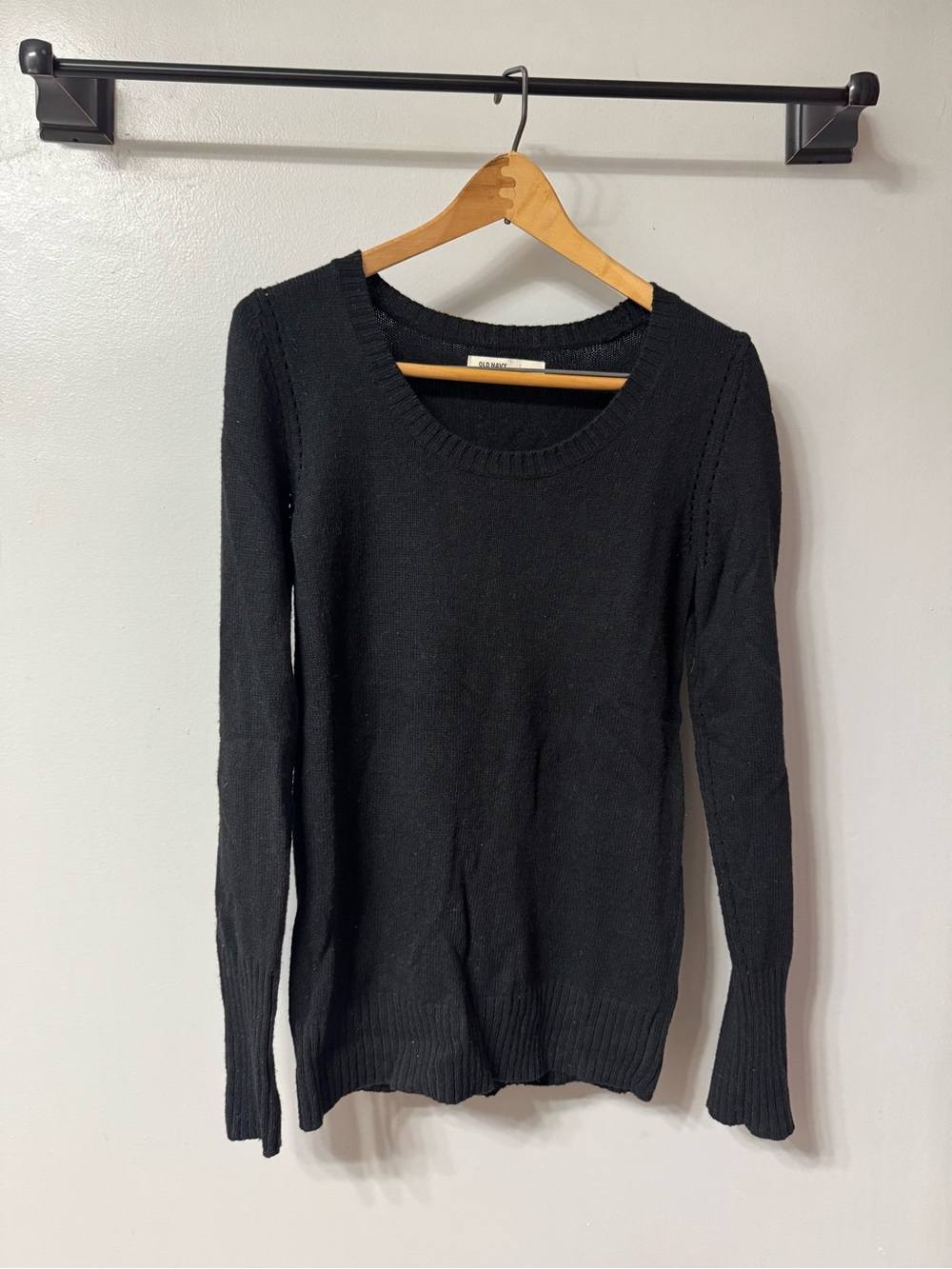 Crew Neck Sweater Black